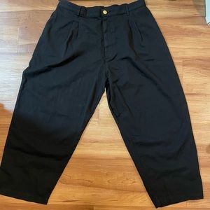 Big Bus Press Trousers - Black XL Petite